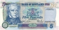 Bank Of Scotland 5 Pound Notes 5 Pounds,  4. 1.1995